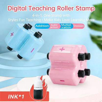 Math Roller Stamp: Making Learning Playful