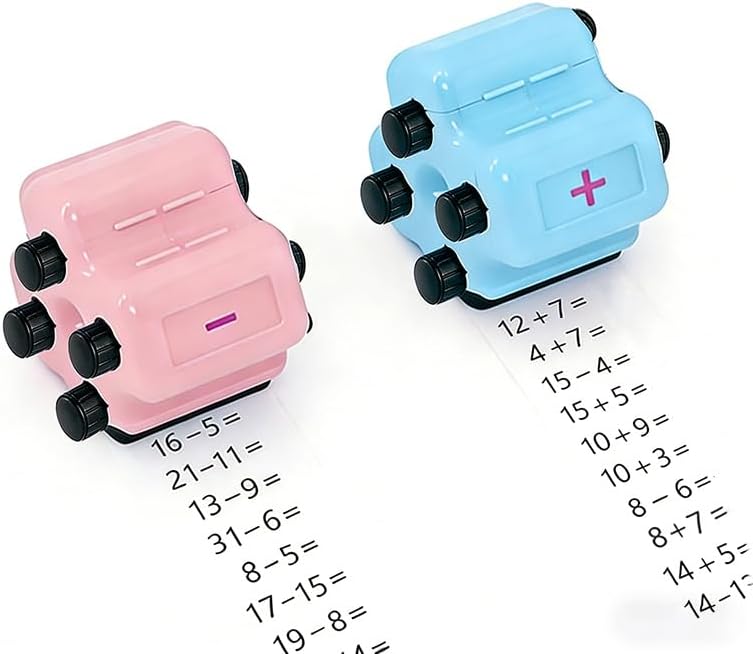 Math Roller Stamp: Making Learning Playful