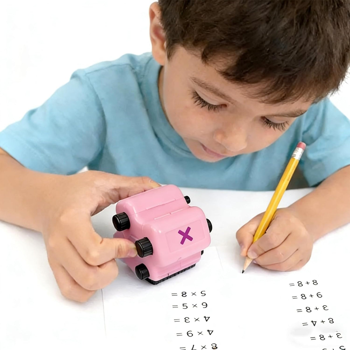Math Roller Stamp: Making Learning Playful
