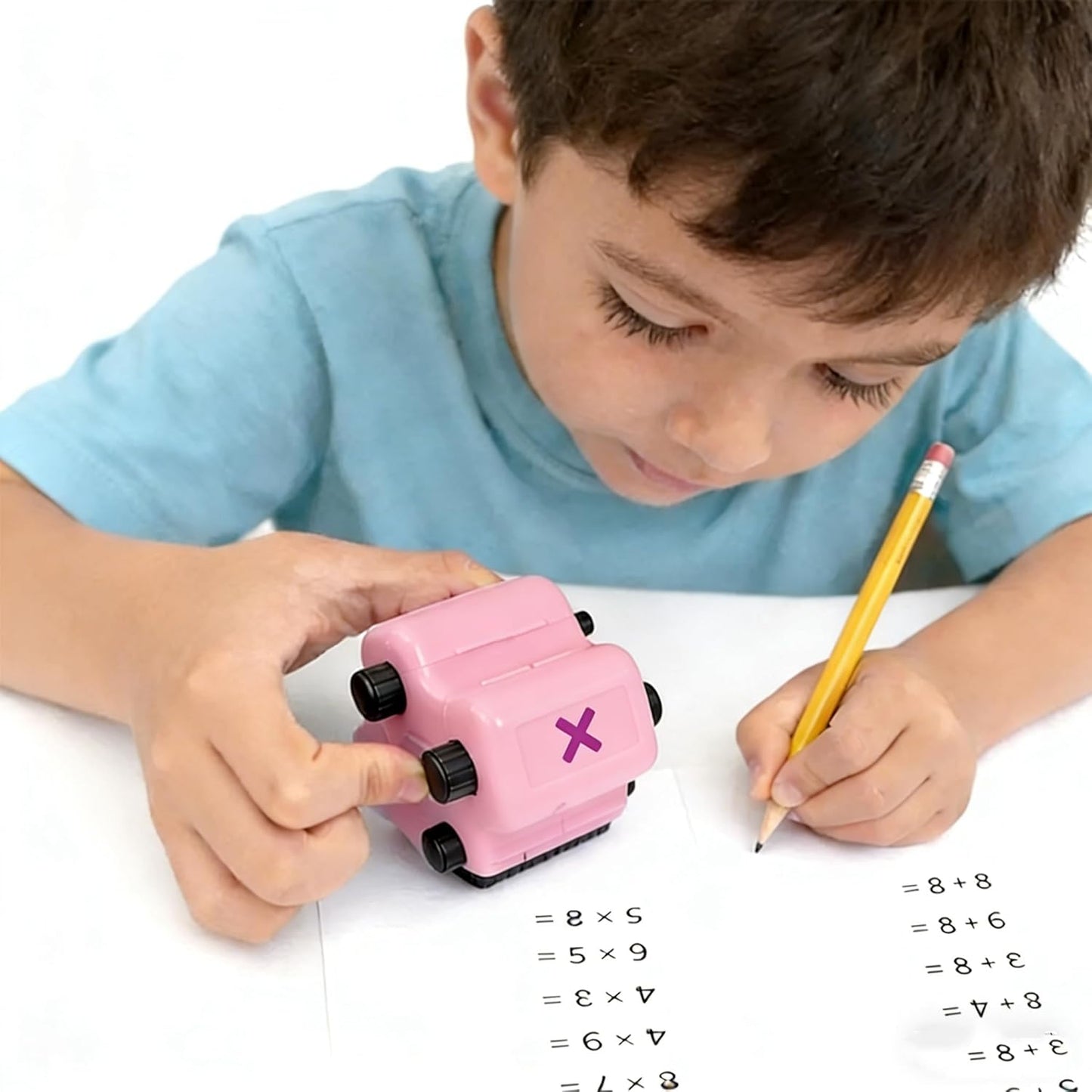Math Roller Stamp: Making Learning Playful
